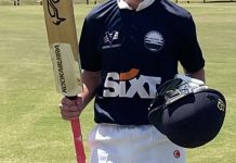 Melville hits Dowling Shield double ton