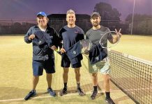 Premierships won and lost in local tennis