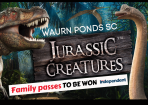 jurassic creatures Waurn Ponds comp