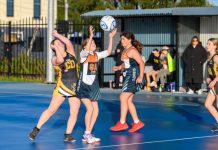 Giants and Tigers do battle on the courts