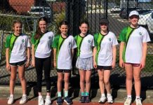 Two-week break for tennis youngsters