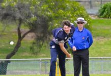 Lara breaks through for first win