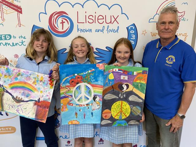 Student's poster for peace | Geelong Independent