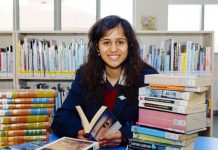 Inspired by passion for literature