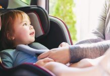 Child car seat safety reminder
