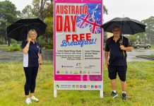 Free Lara breakfast for Australia Day