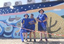 Winchelsea station mural completed