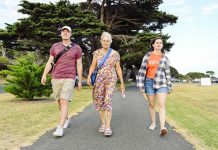 Walking for refugee awareness