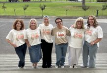 Tees for love and cancer awareness