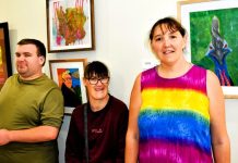 Artists showcase their work