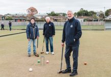 Croquet handicap doubles in Belmont