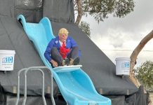 Braving the cold for MND