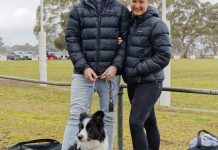 Out and about at Anakie