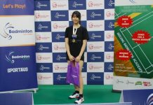 Rising star claims fifth gold