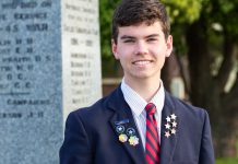 Local student wins Anzac prize