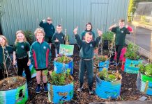 Green thumbs up at Bellbrae PS