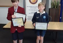 George shows spirit of Anzac