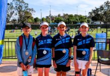 Local stars ace regional team event