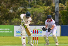 Perfect conditions for local cricket