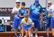 Grovers sneak home by five shots as bowls resumes