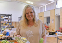 Prue recieves Monica Hayes Award