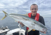 Solid fishing in the outer harbour
