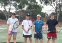 Close matches in junior finals