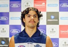 Blues prevail over sluggish Geelong