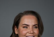 Shining the purple light