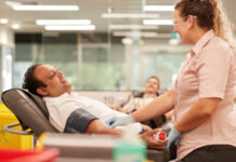 Roll up your sleeves for blood donation