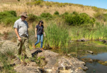 Working on the water flow