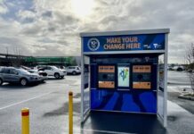 New container drop-off point