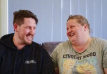 A cry of relief and sadness