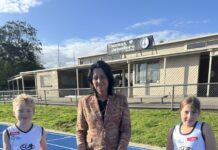 Landy pavilion set for works