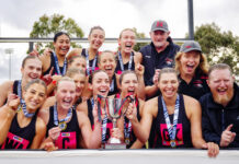 Eagles rock for another flag