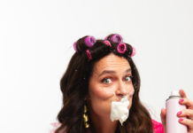 Absurd and risqué comedy