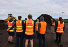 Students get their hands dirty