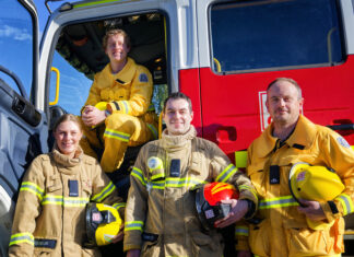 Emergency services on display