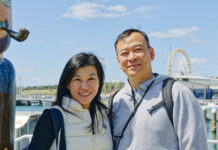 Out and about at the waterfront