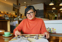 When art and coffee collide