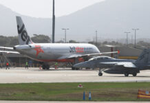 International flights return to Avalon