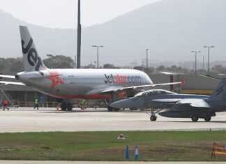 International flights return to Avalon