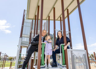 Aldershot Reserve playground complete