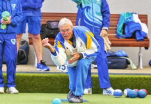 Mid week bowls in Ocean Grove