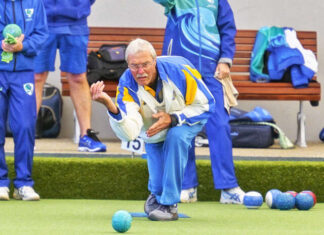 Mid week bowls in Ocean Grove