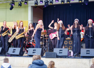 Park fills with Christmas cheer