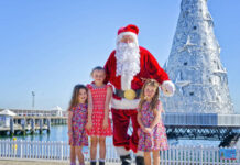 Santa visits Geelong