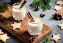 Creamy eggnog to put you in the festive mood