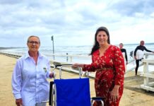Beach wheelchairs for OGSLSC