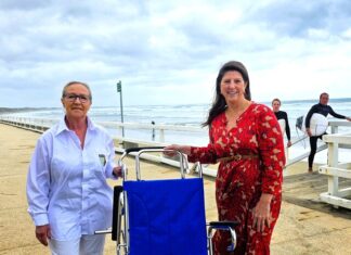 Beach wheelchairs for OGSLSC